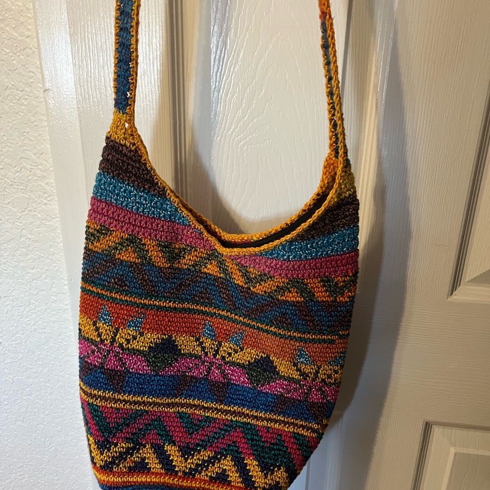 Multicolor Boho Women's Shoulder Bag